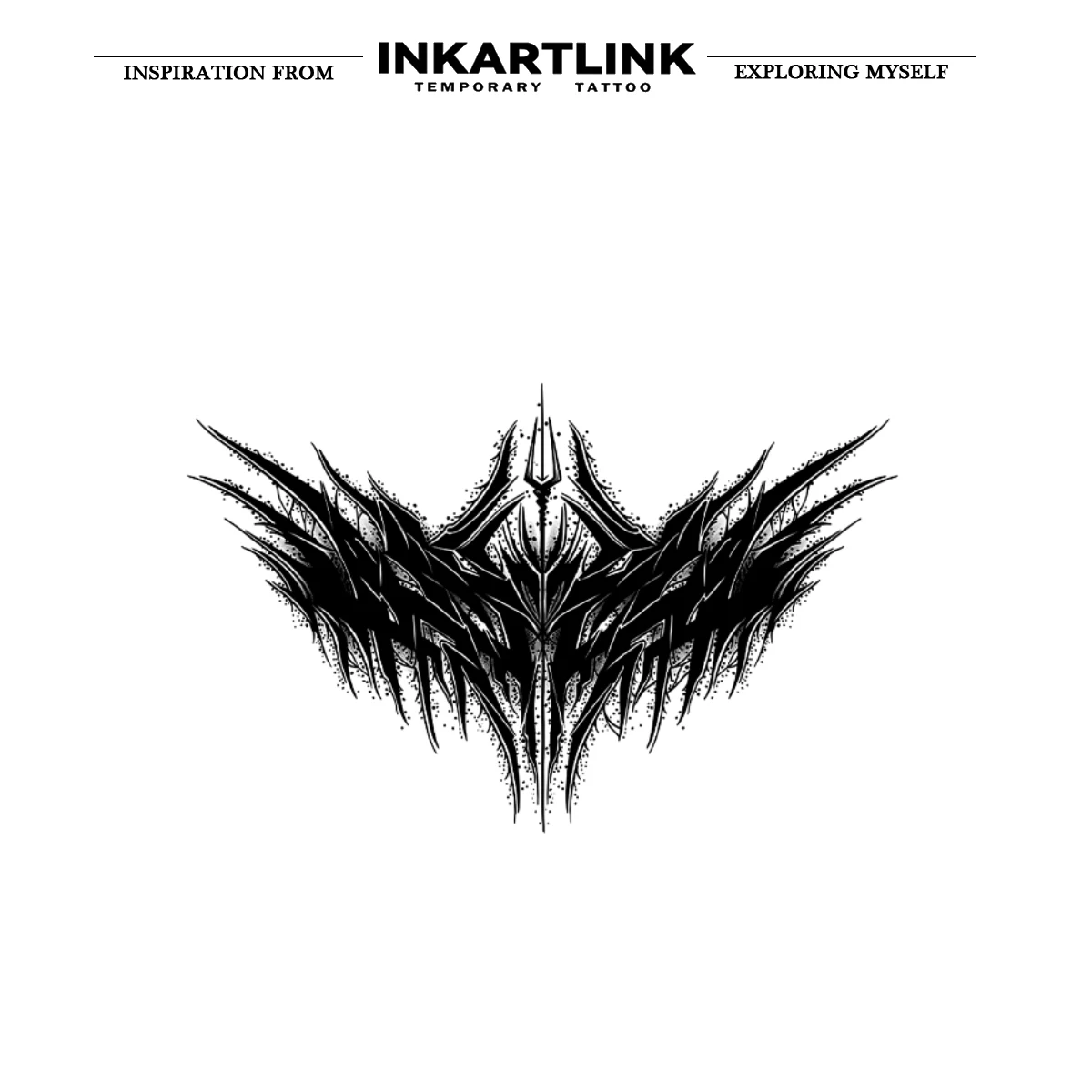 Временная тату-ручка INKARTLINK