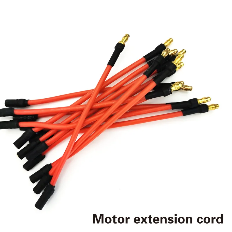 Conjunto rc Cabo de Silicone Controlador Eletrônico de Velocidade Esc do Motor 10 25cm Silicone Cabo com 3.5 Milímetros Conector de Banana Fios de Fiação Peças