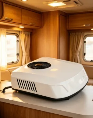 Фото Мобильный кондиционер для автомобиля 15000 BTU, крышный, для автодомов, с тепловым насосом, 110В, бесшумный №2