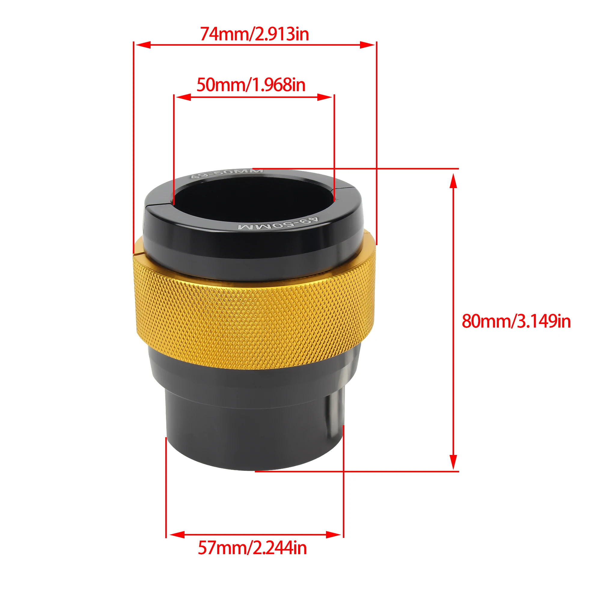 

Универсальный Инструмент Для Съемки Сальников Вилки Мотоцикла 38-50 Мм, Алюминиевый Ключ Для KTM, Husqvarna, Yamaha, Honda