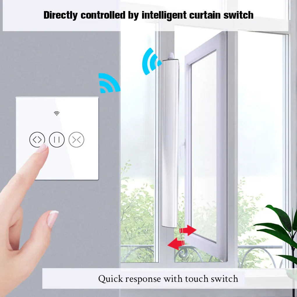 

Smart Touch Panel Switch Waterproof Controller Adjustable Remote Control