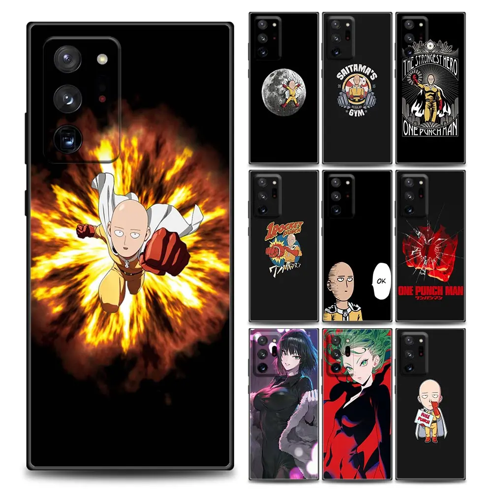 

One Punch Phone Case for Samsung Note 8 Note 9 Note 10 M11 M12 M30s M32 M21 M51 F41 F62 M01 Soft Silicone