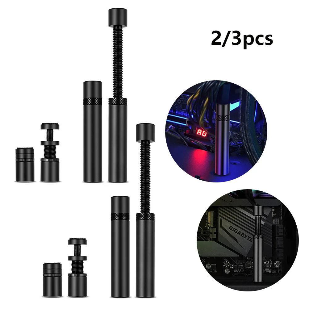 

3/2/1Pcs Graphics Card GPU Holder Support Adjustable Telescopic Rotary Screw Aluminum Alloy Video Card Sag Bracket PC Accessorie