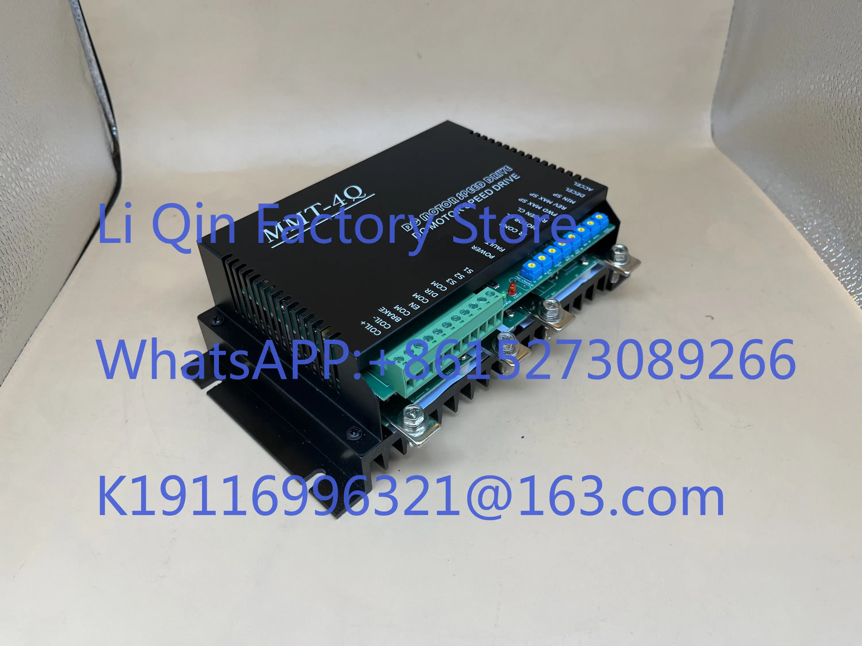 Фото Регулятор скорости двигателя постоянного тока DC48RT100BL MMT-4Q, 2 кВт, четырехквадрантный, реверсивный, с рекуперацией энергии №2
