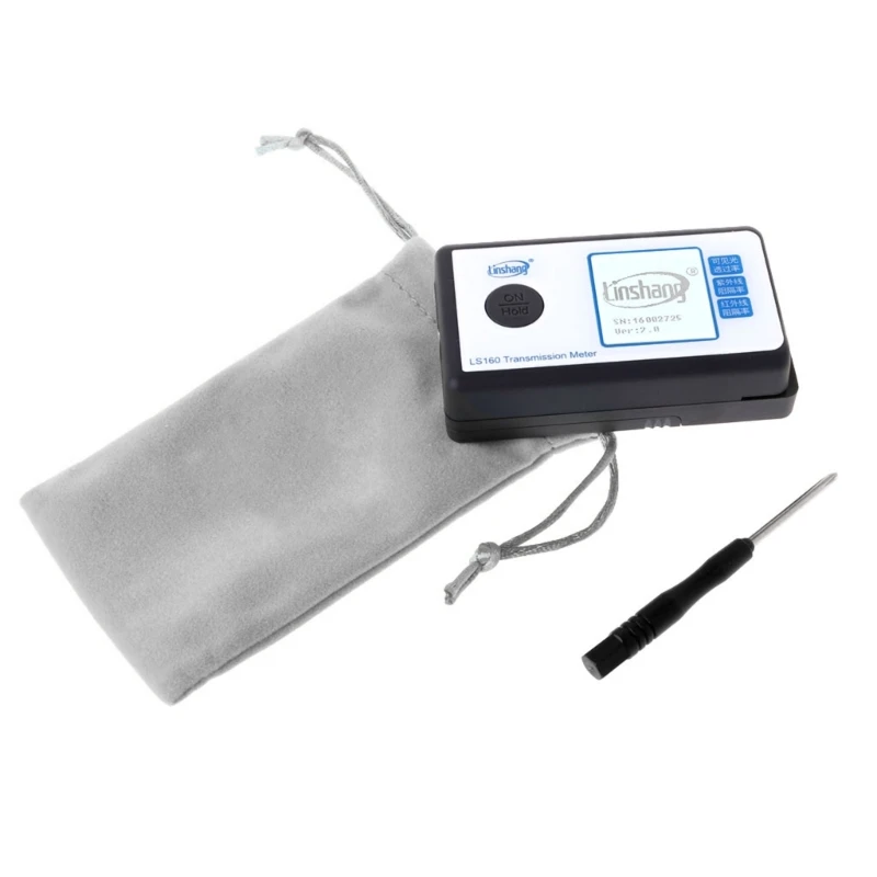 

LS160 Portable Solar Film Transmission Meter Window Tint VLT UV IR Rejection R7UA