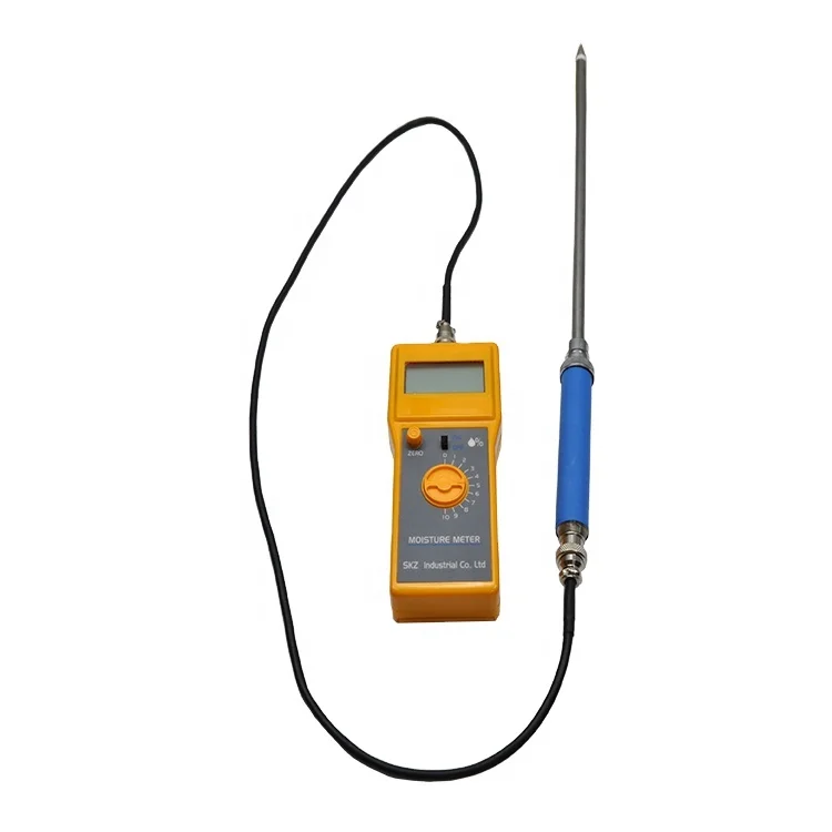 

portable sugar cane waste hay moisture analyzer waste paper bales mositure meter
