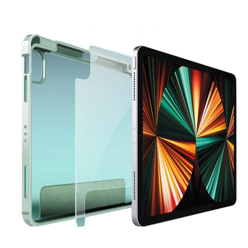 Съемный магнитный чехол для iPad 2022 Pro 12 9 11 10 5 складной смарт-чехол со слотом