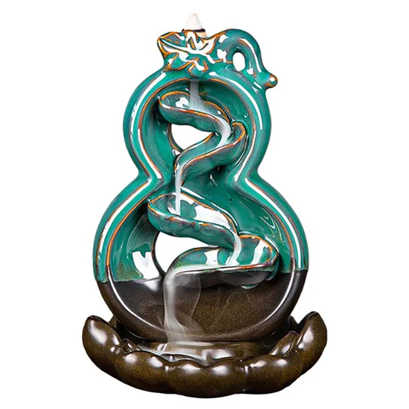 

Подставка для благовоний с изображением гор реки