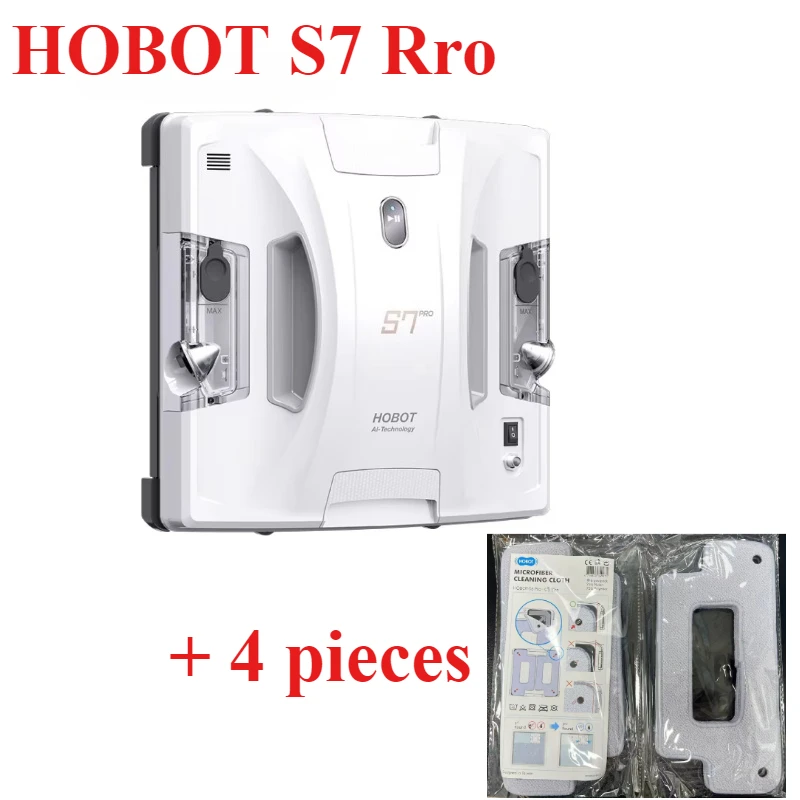Фото Новый робот-мойщик окон HOBOT S7 Pro для дома, автоматический, двусторонний, с дистанционным управлением, модель S6Pro №1