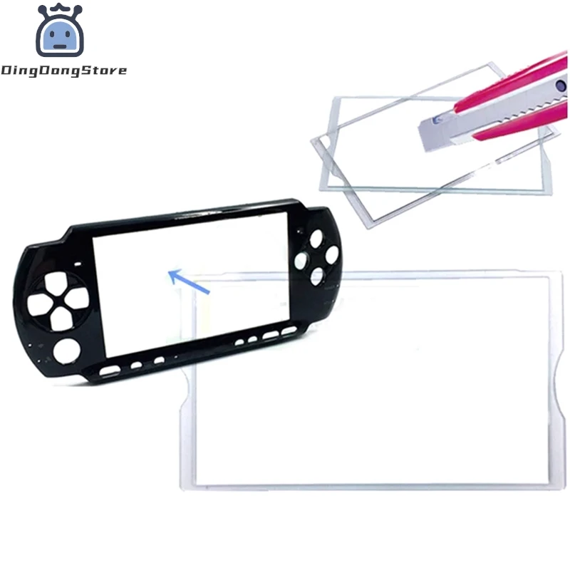 1 шт. для PSP 1000 2000 3000 ЖК-экран стеклянный пластиковый зеркальный экран Объектив