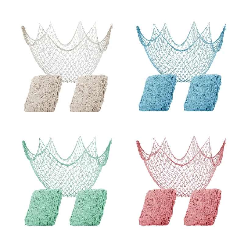 Украшения из рыболовной сети для пиратской вечеринки 39 4x78 7 дюйма декоративная