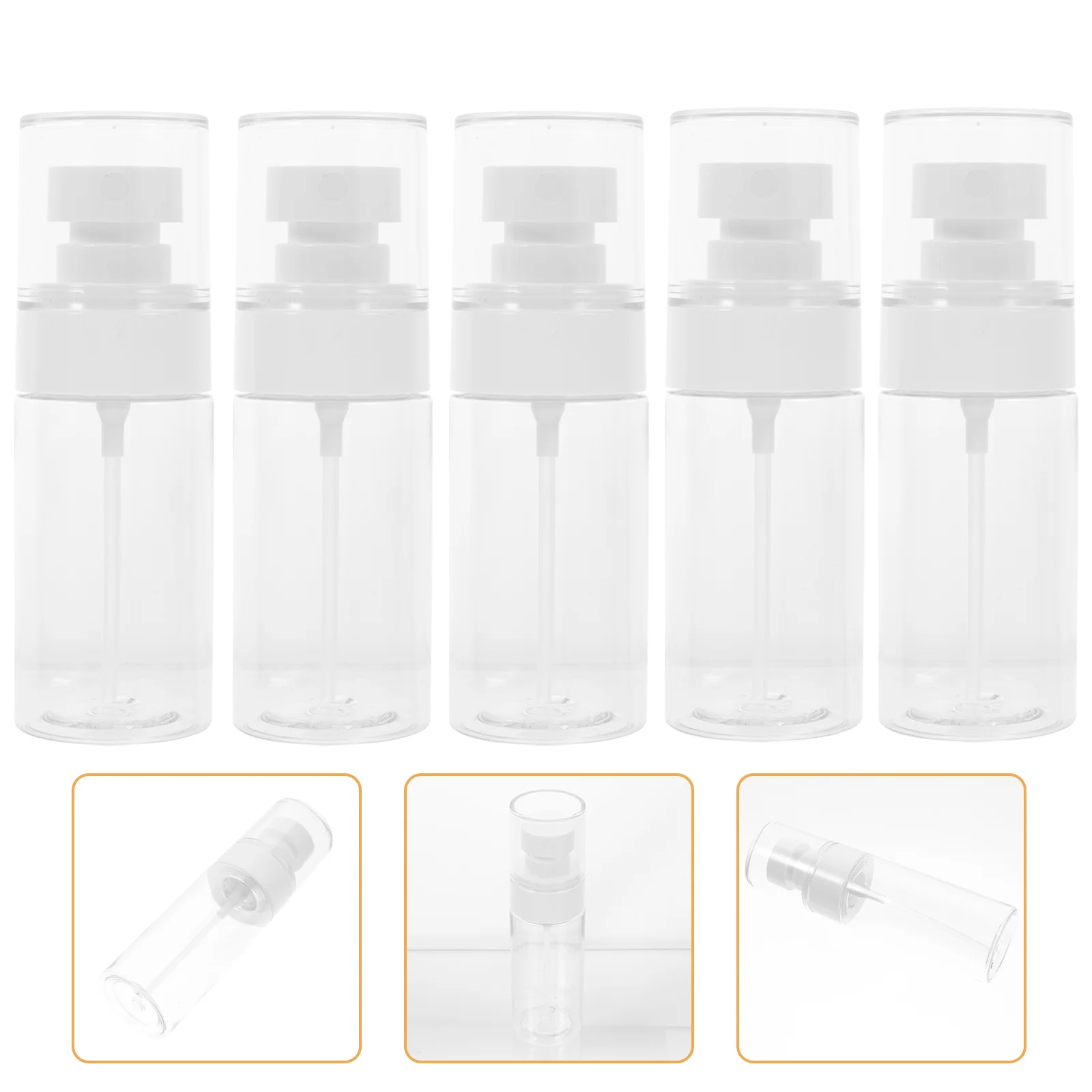 

5Pcs Fine Mist Spray Bottle Empty Travel Containers Hair Spray Bottle Sprayer