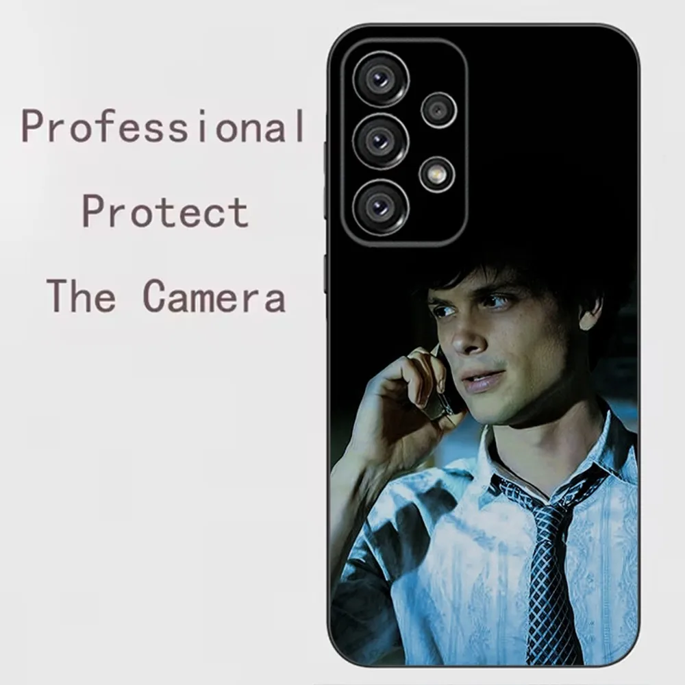 Matthew Spencer Reid Phone Case For Samsung Galaxy A13 A21s A22 A31 A32 A52 A53 A71 A80 A91 Soft Black Shell