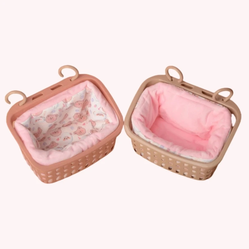 Маленькая теплая кровать с животными подвесная корзина для молодых белков