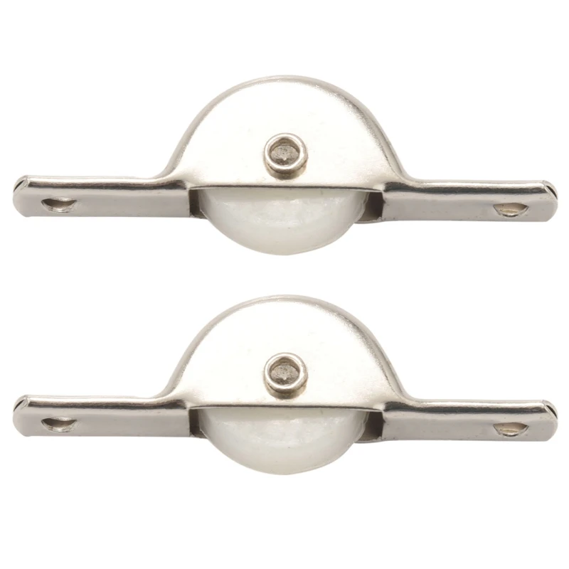 

30Pcs Door Window Cupboard Drawer Bin Single Nylon Sliding Roller Pulley Wheel