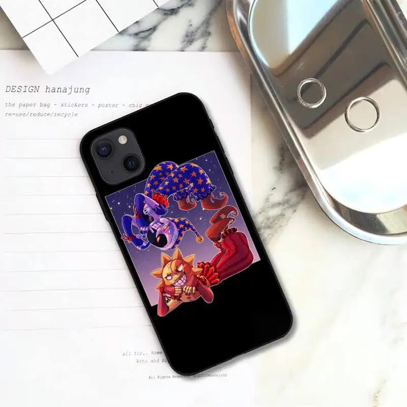 Защитный чехол FNAF для iPhone 11 12 Mini 13 Pro XS Max X 8 7 6s Plus 5 SE XR |
