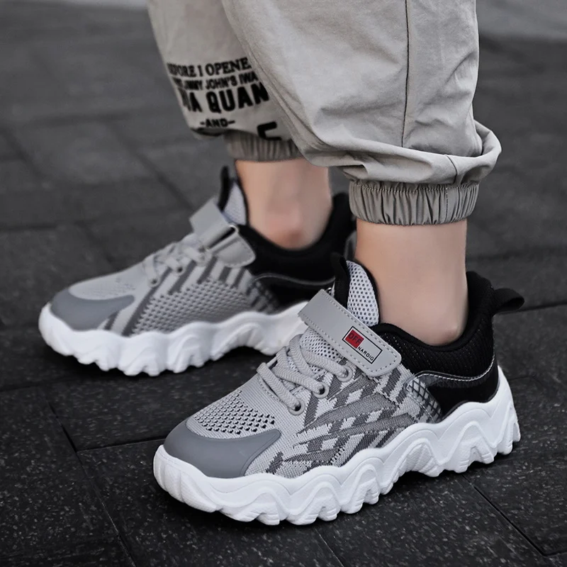 

2022 New Style Children's Fashion Shoes Boys Girls Running Shoes Breathable Kids Shoes Platform Sneakers for Boy Tennis Shoes
