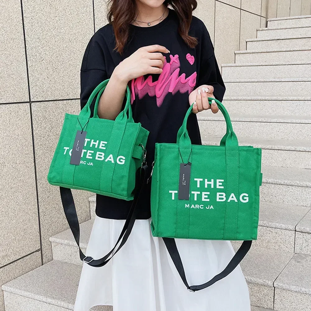 

Tote canvas bag 2023 New Branded Women's Handbags The Letter Large Capacity Tote Bag Shoulder Crossbody Bag Shopping Bags