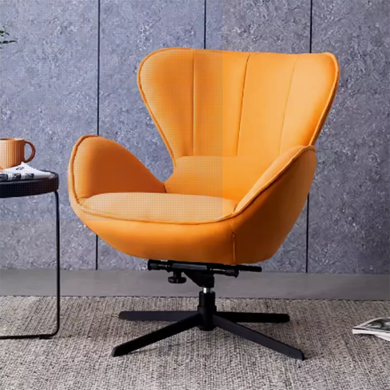 

Lazy Living Room Single Sofa Nordic Modern Accent Mobile Recliner Makeup Bedroom Cadeira De Escritorio Patio Furniture DWH