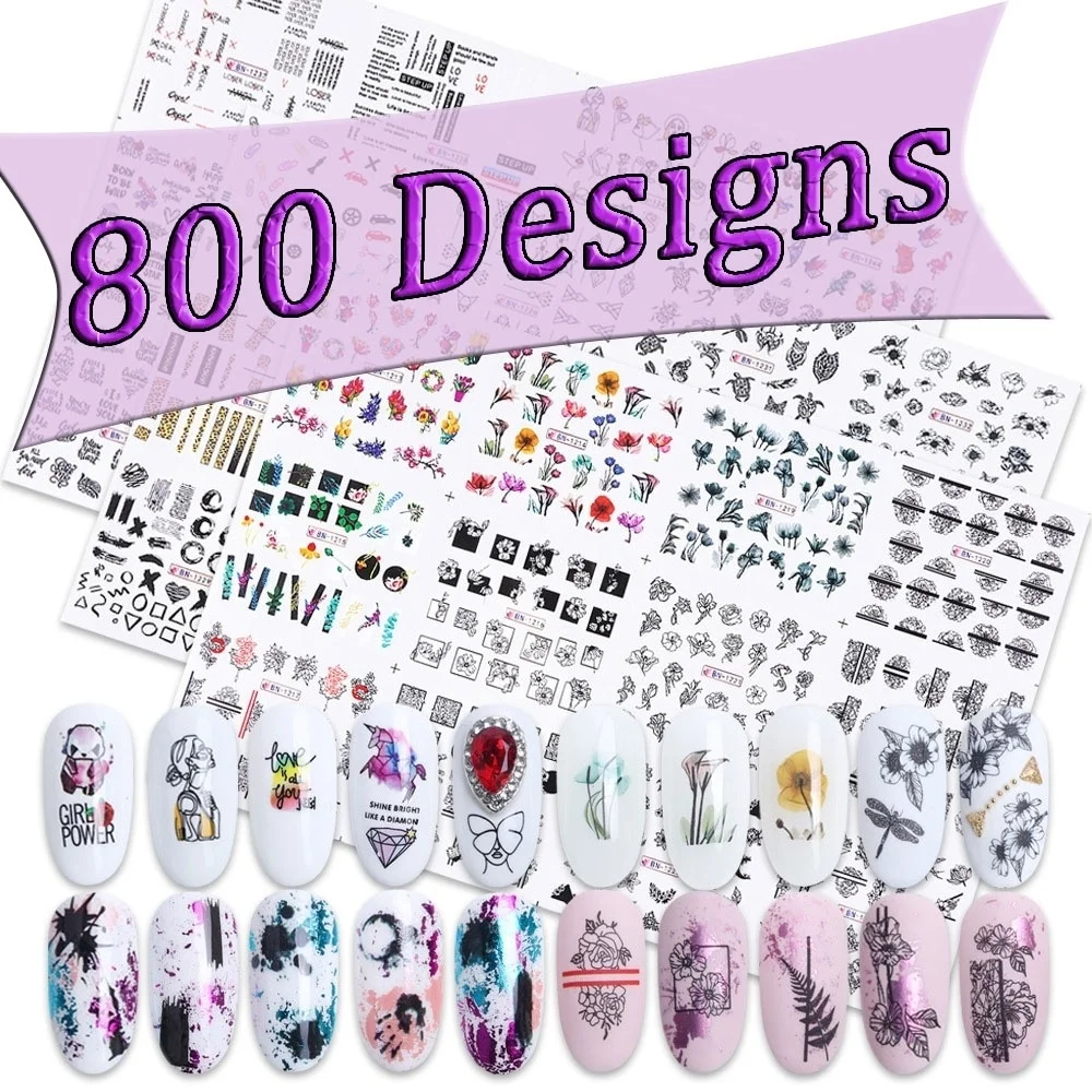 

Наклейки для ногтей Sdotter 800