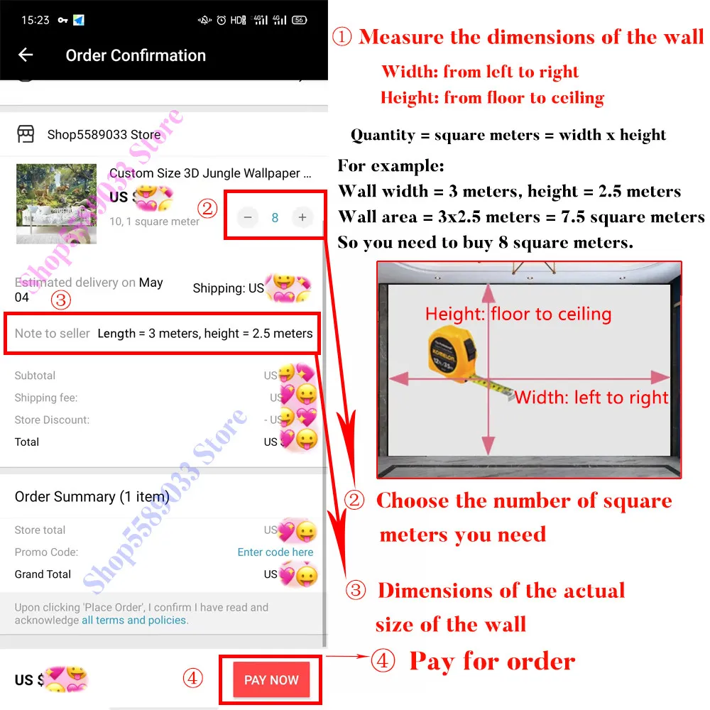 Золотой Свет Роскошные обои для домашнего украшения спальни офиса мусульманские слова художественный дизайн 3D Пространственная визуальная луна лампа на стене Росписи.