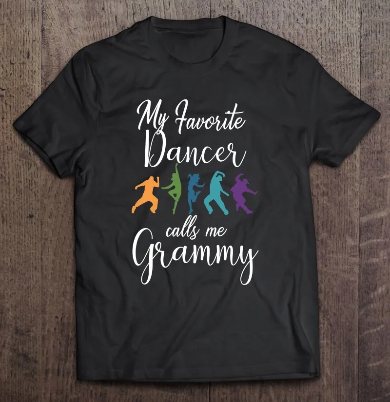 

Моя любимая танцевальная футболка с надписью «Call Me Grammy Love Dance 2», Мужская футболка с графическим рисунком, Спортивная футболка, футболка с Ан...