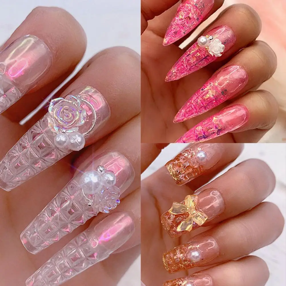 

Различные формы, удобные сверхдлинные глазурованные гвозди для красоты