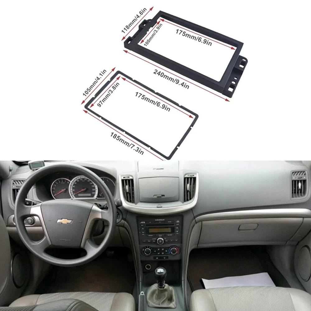 Рамка автомобильного радио для Chevrolet Lova Captiva Gentra Aveo 2006 2007-2011 Аудио Видео плеер 2 DIN
