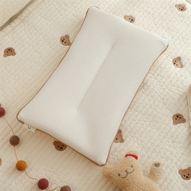 INS Nordic Newborn Baby Shaping Pillow Cute Rabbit Bear Shape Backrest Cushion 0-1 Years Old Anti-head Correction Bedding