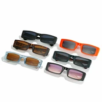 retro 2022 fashion small frame square sunglass men and womens popular trend polarized anti ultraviolet uv400 casual sunglasses