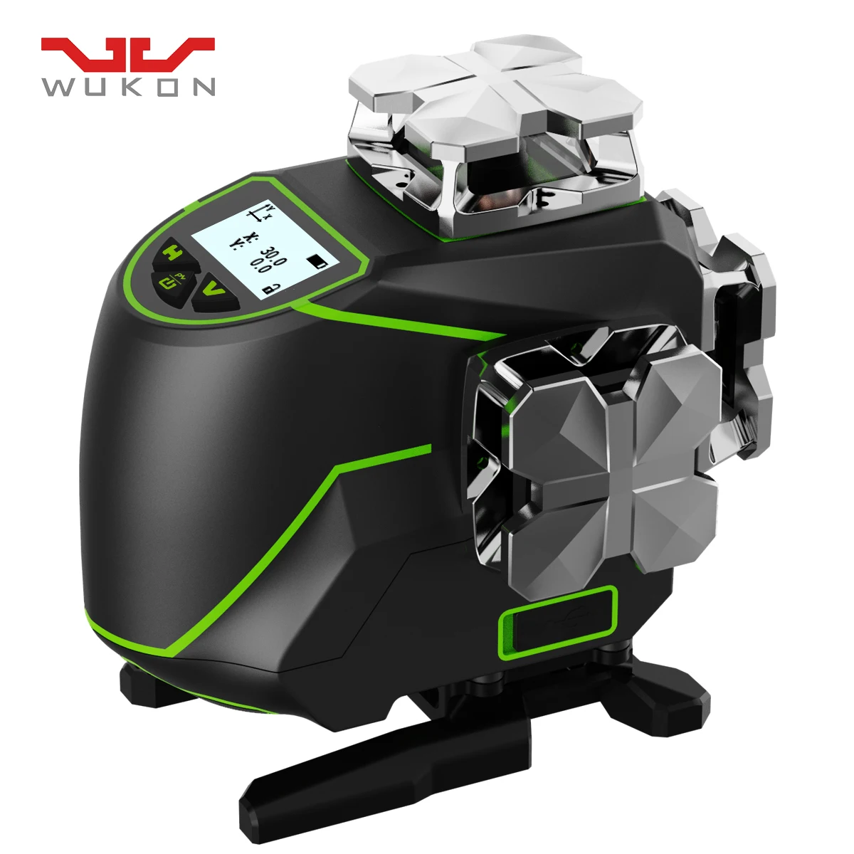 

Горячая Распродажа S04CG вращающийся лазерный уровень с 16-линейным ЖК-экраном на 360 градусов