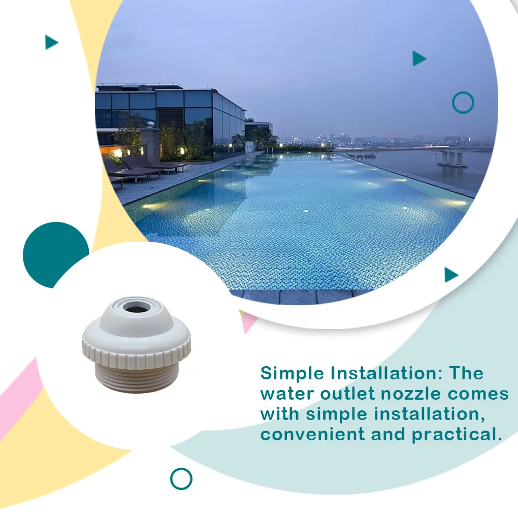 

Насадка для плавательного бассейна, сменные компоненты, регулируемые выходные сопла