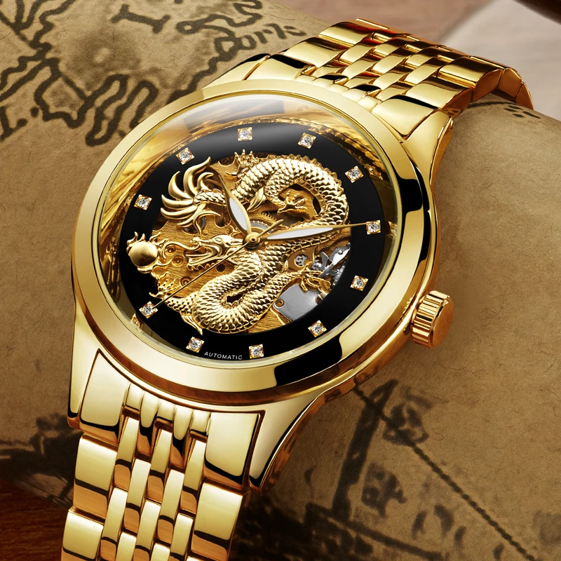 Мужские часы из золота