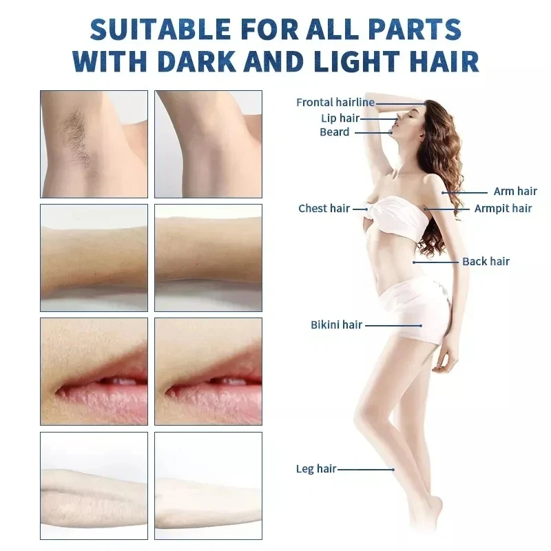 Женская Лазерная эпиляция Dioda Laser 1000000 нм аппарат Penghilang Rambut Настольный лазерный