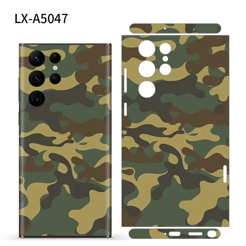 

3M Film For Samsung S22 ultra S22 plus Films Cases Decal Skin Aurora Full Back Covers Protector Wrap Ultra Thin Stickers