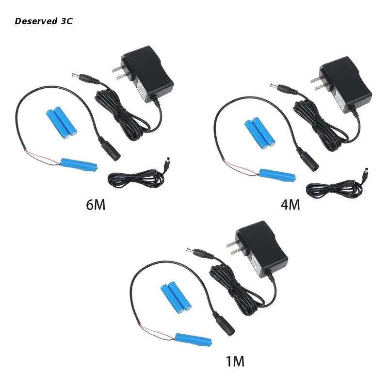 

AC Power Supply AAA LR3 AM4 Battery Eliminator Replace 3pc AAA Battery LED Lamps Toys Christmas LED Light Lamp Clock