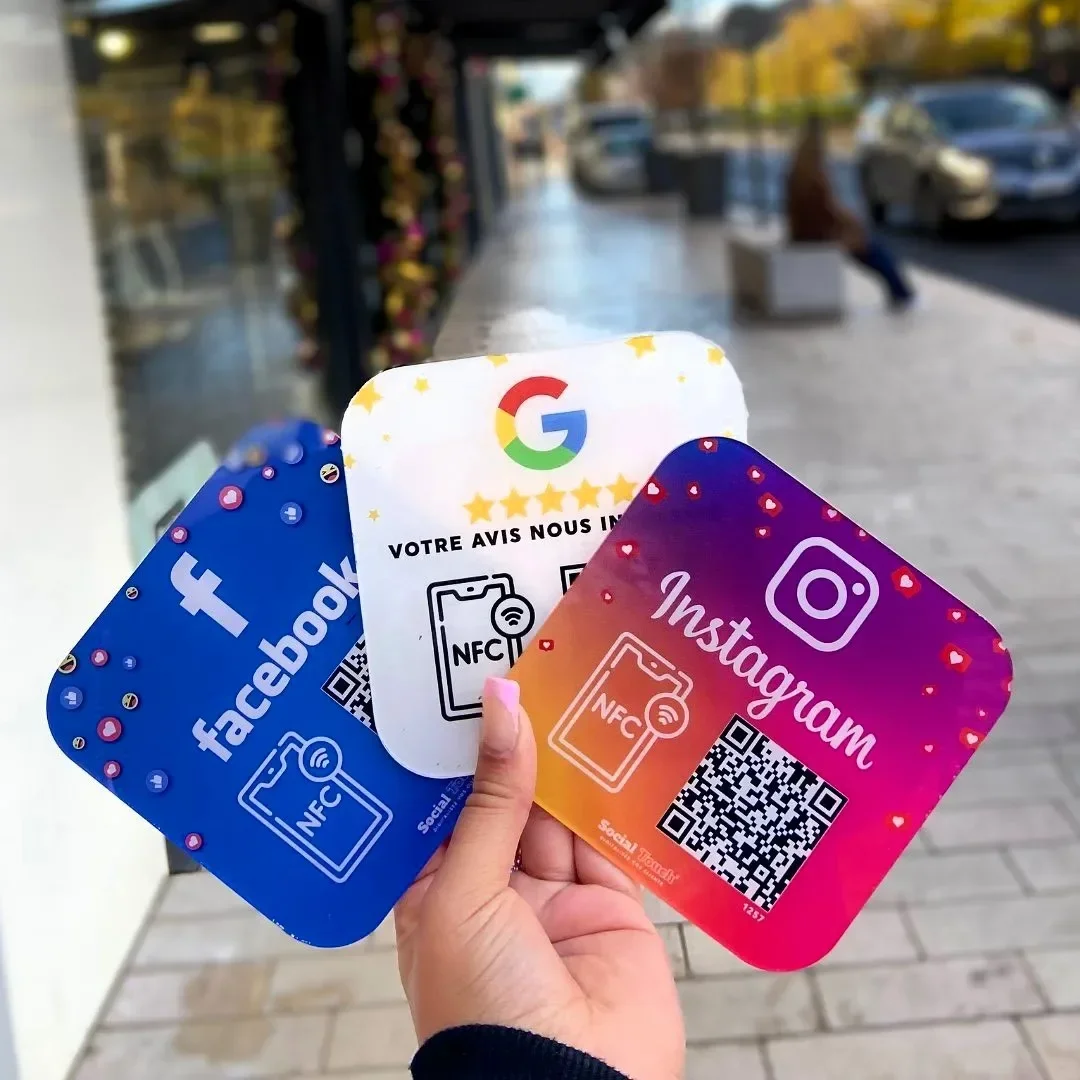 NFC Знак обзора Google касание или сканирования Код обратной связи Business Один