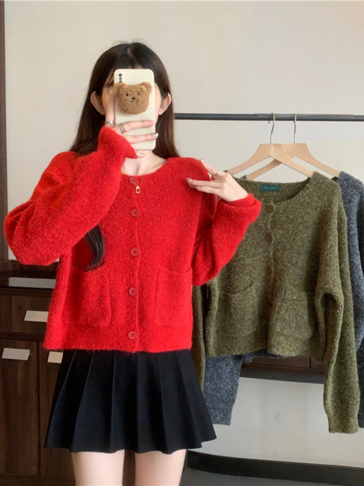 Мягкий клейкий вязаный кардиган больших размеров верхняя одежда для женщин