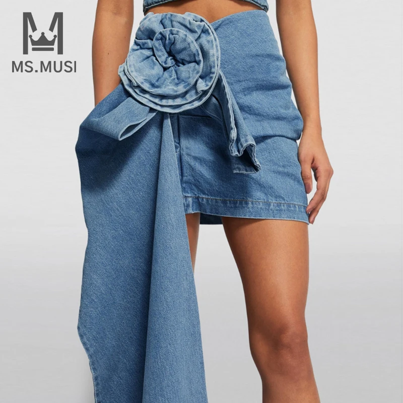 Skirt Bodycon Party Club Event Denim Mini Skirt