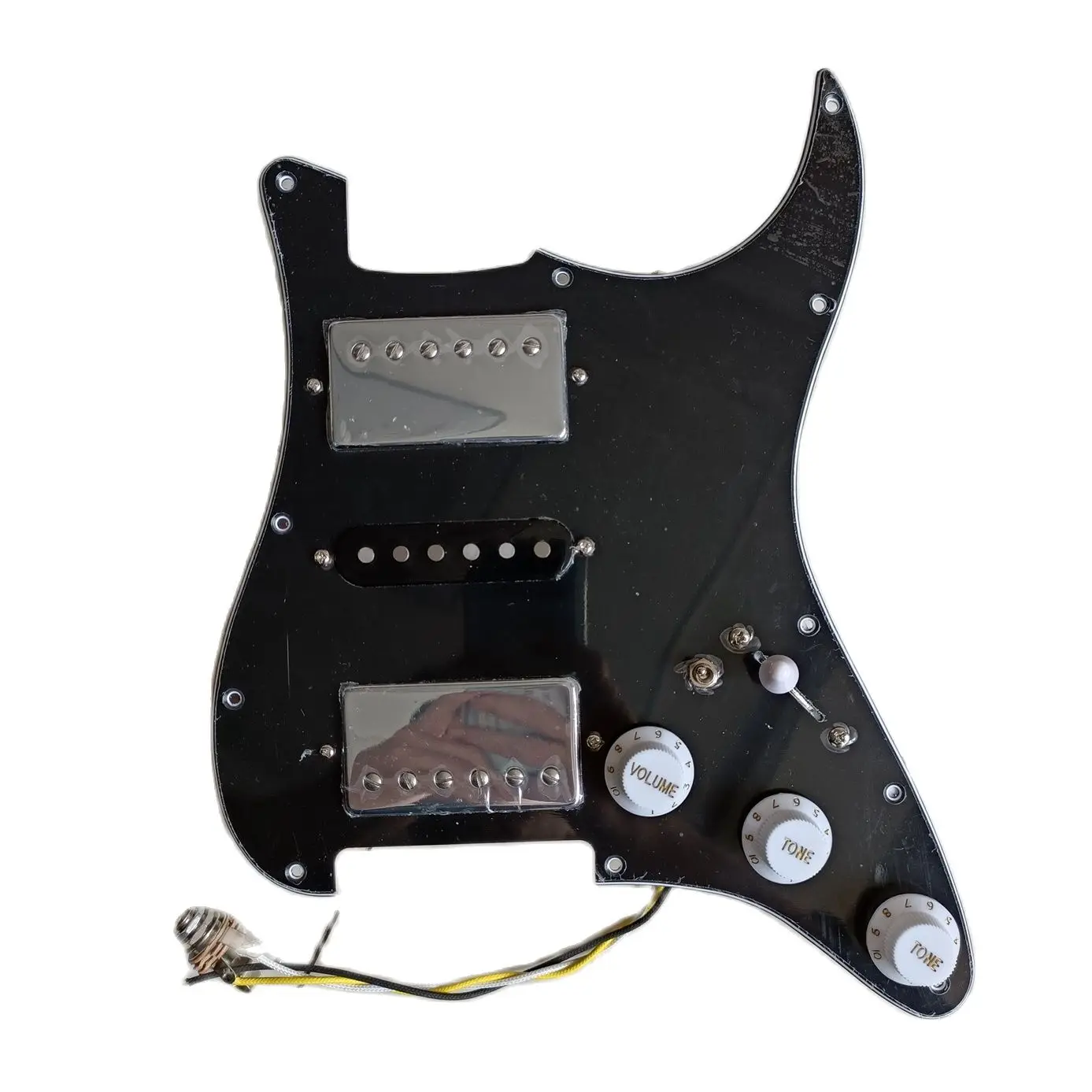 

HSH Guitar Pickguard Alnico V Humbucker звукосниматели 7-ходовой переключатель подходит для гитар