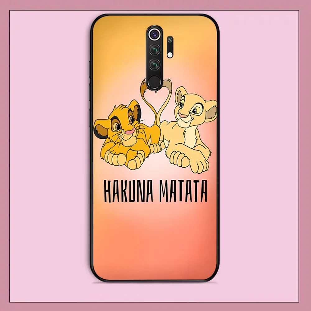 K-King L-Lion S-Simba Phone Case For Redmi Note 4 X 5 A 6 7 8 T 9 9S 10 11 11S 11Epro Poco M3 Pro