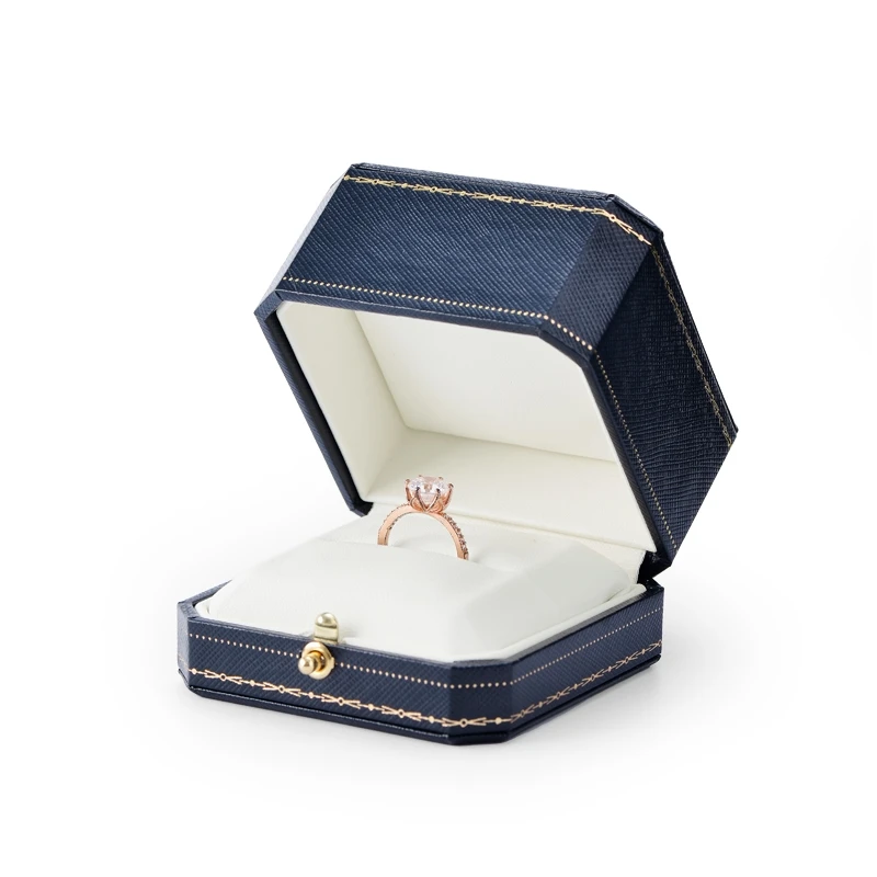 

Oirlv Кожаная шкатулка для колец Королевский синий