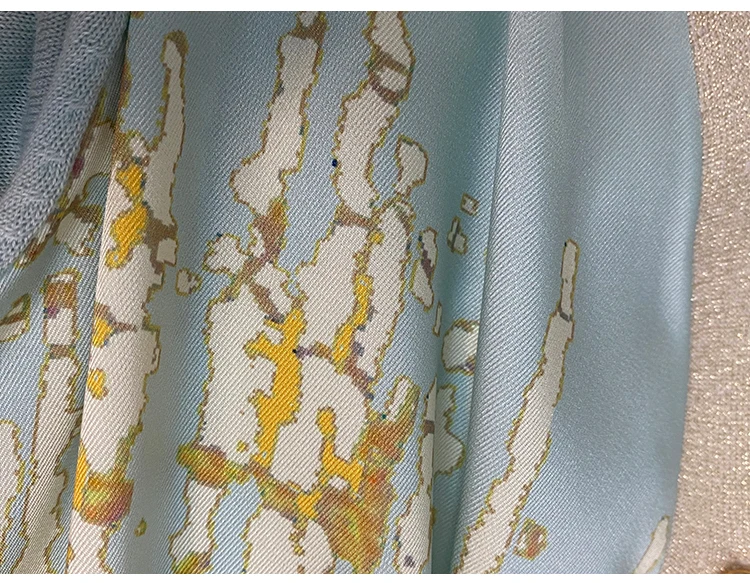 Женский вязаный кардиган с принтом винтажный свитер длинным рукавом в