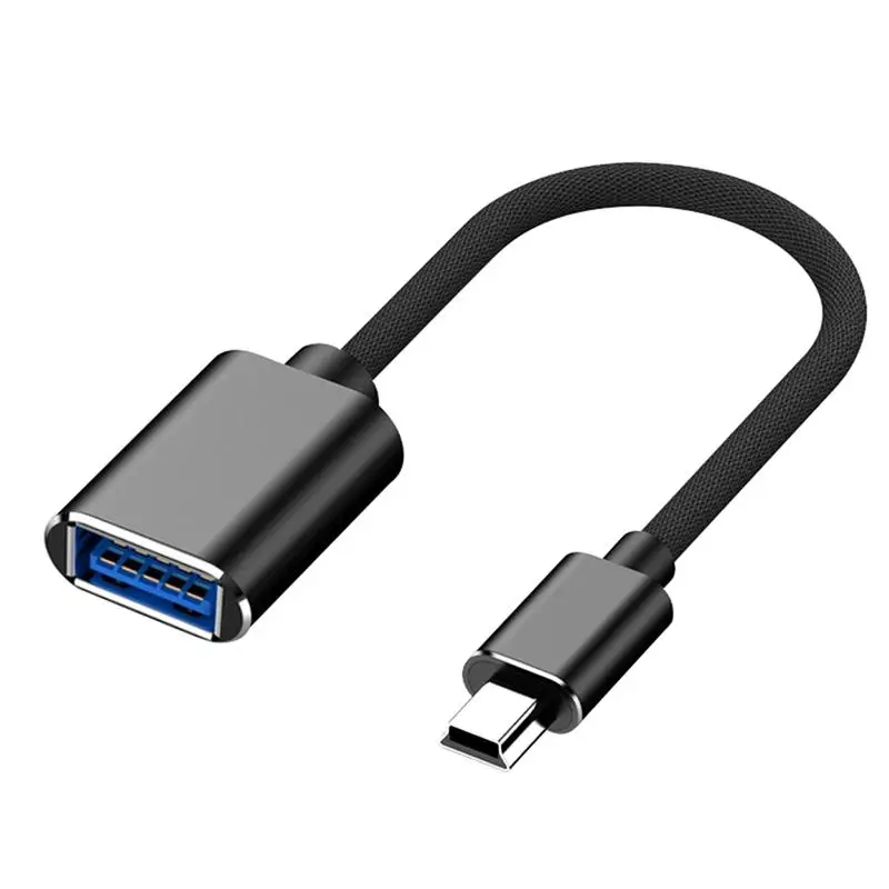 

Переходник с Mini на Usb 2,0 A Female OTG, переходник с медными проводами, адаптер для конверсии, фоторазъем, приемник, зарядная головка