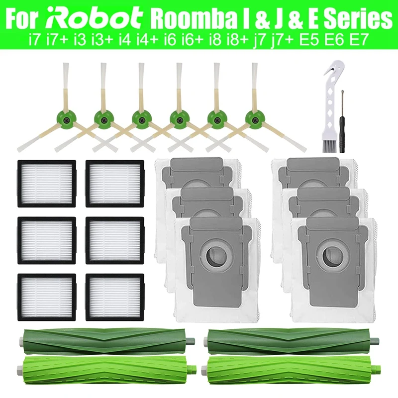 

Акция! Запасные части для Irobot Roomba E5 E6 E7 I3 I3 + I7 I7 + I4 I4 + I6 I6 + I8 I8 + J7 J7 + робот-пылесос