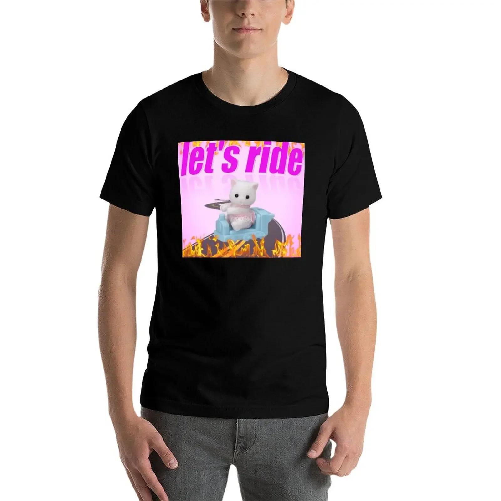 Футболка Let's Ride Charli XCX Calico Critters Cat 2 забавные футболки с забавными животными в