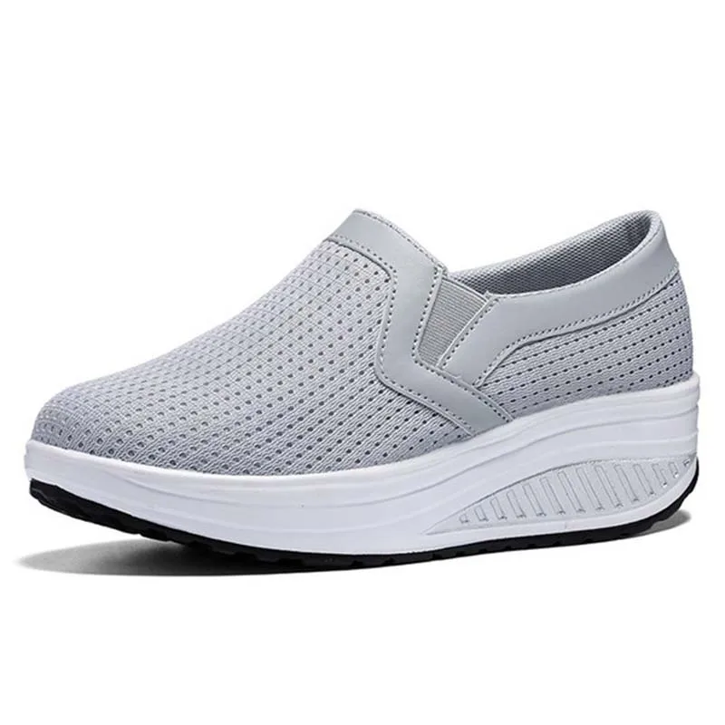 

Fashion Women Shoes Slip On Casual Sneakers Women Soft Women Vulcanized Shoes Mesh Sneakers Platform Shoes Woman Tenis Feminino
