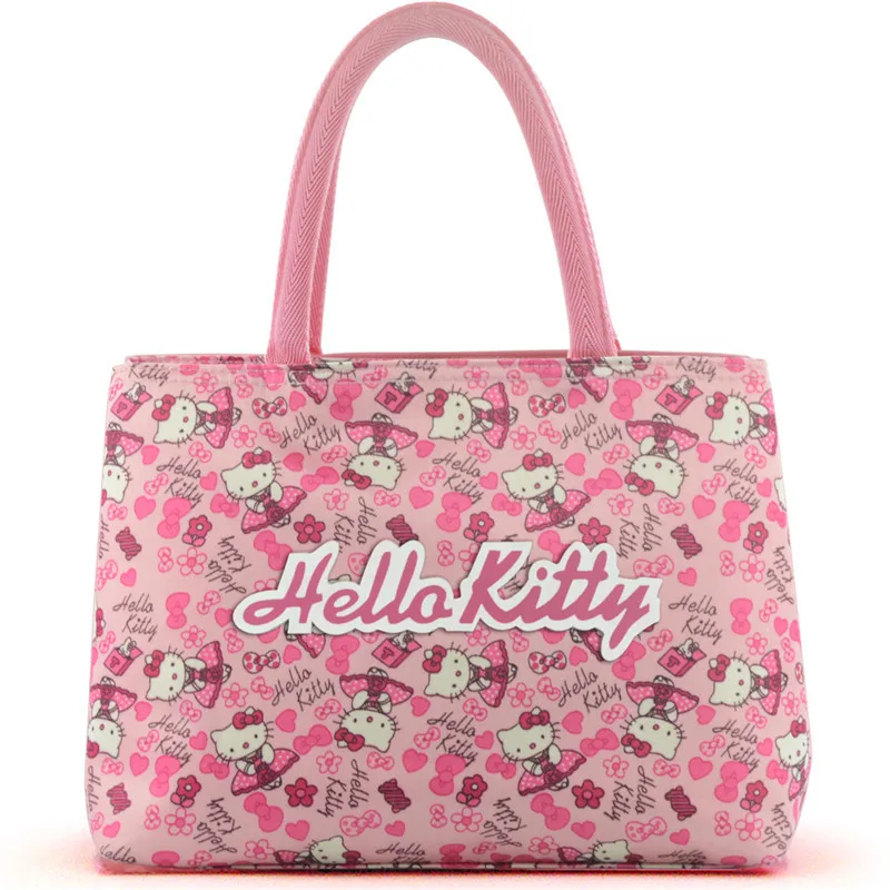 

Сумка Sanrio Kawaii Hello Kittys, аксессуары, милая мультяшная Аниме Сумка для хранения, водонепроницаемая, игрушки для девочек, подарок