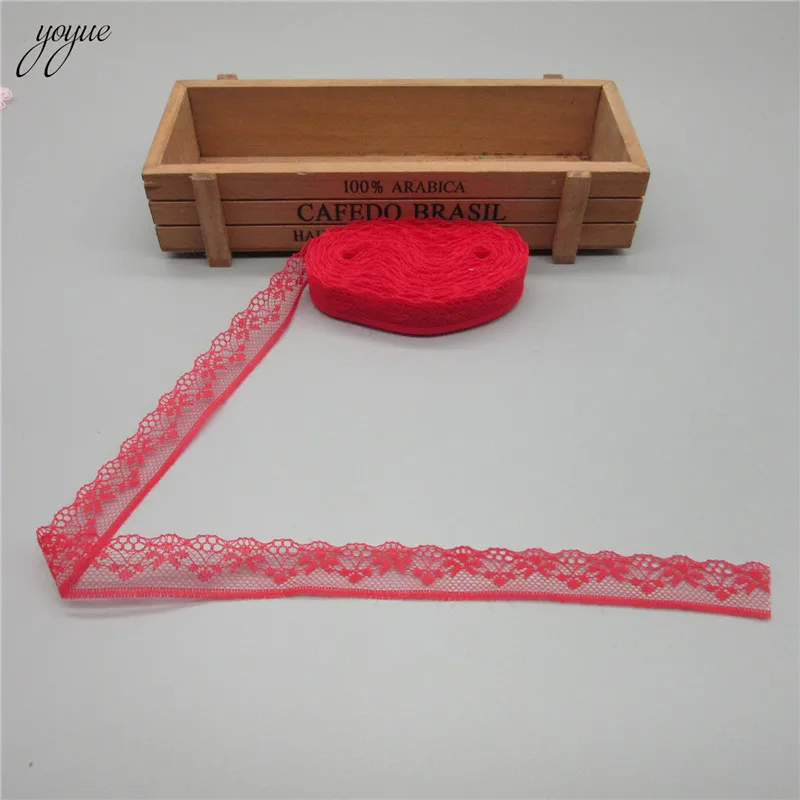 10 ярдов высококачественное белое кружево красивая кружевная лента шириной 20 мм