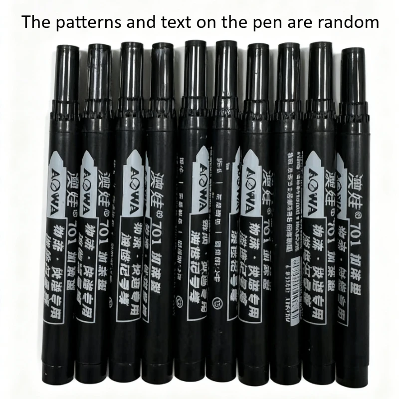 

Черные масляные маркеры, водонепроницаемые, большая емкость